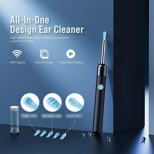 Ear Cleaning Tool Kit with Camera - 1080p HD Quality Video