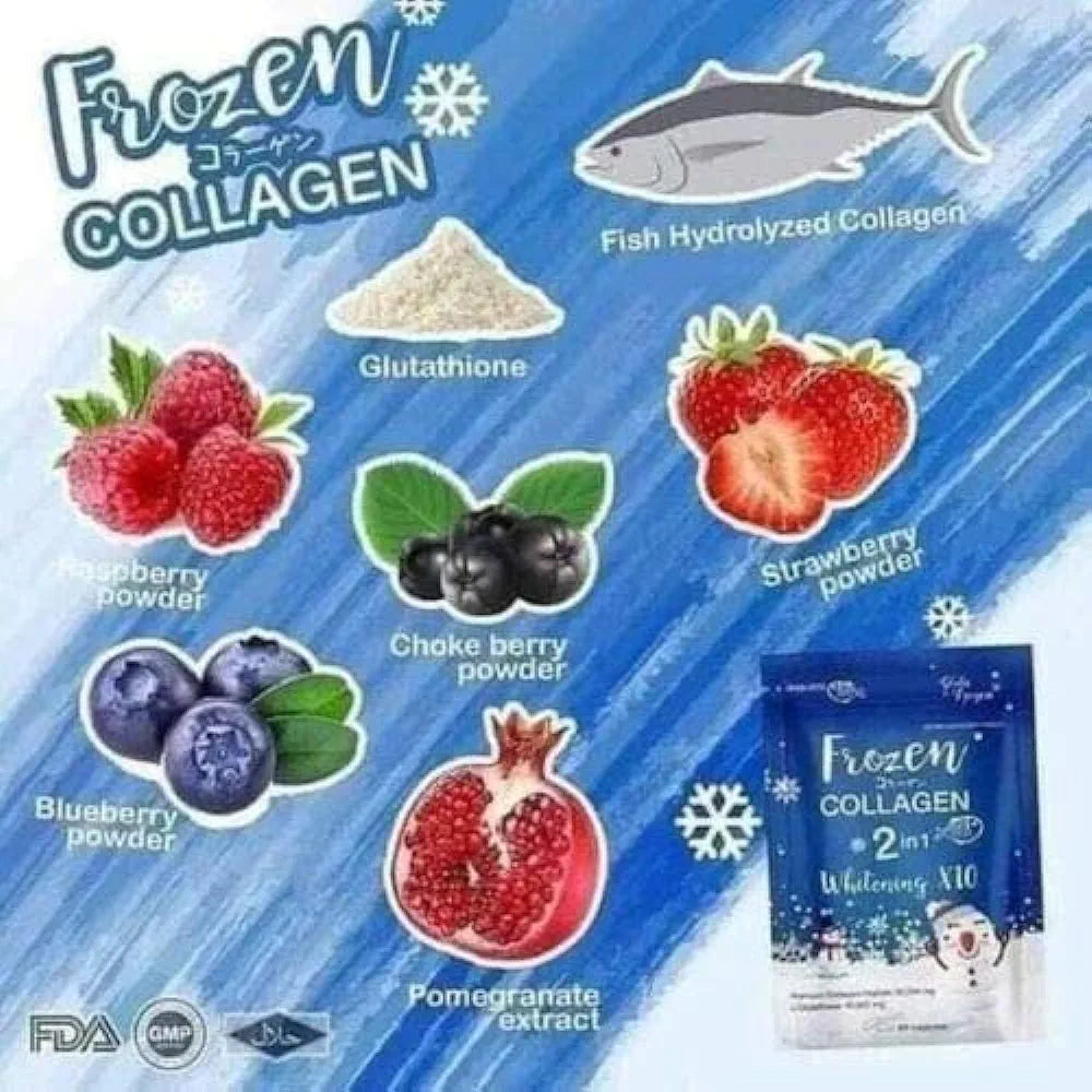 Frozen Collagen 2 in 1 Whitening Capsules