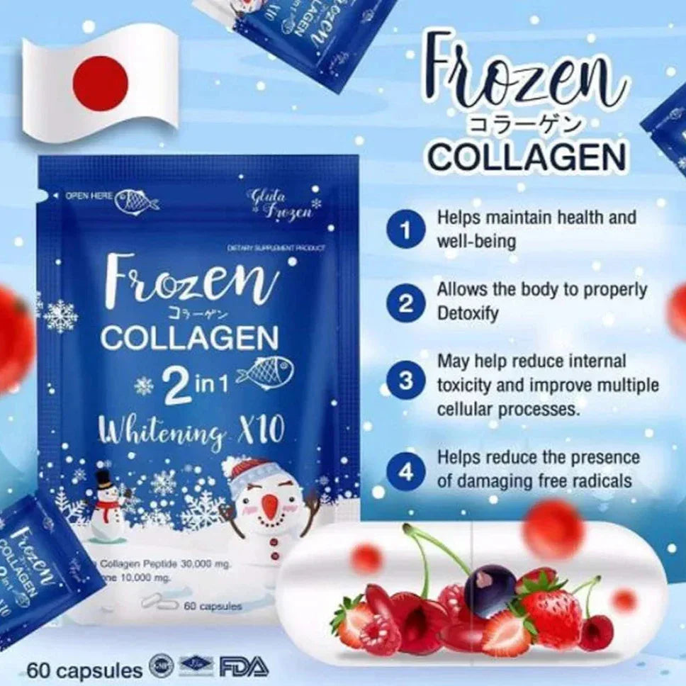 Frozen Collagen 2 in 1 Whitening Capsules